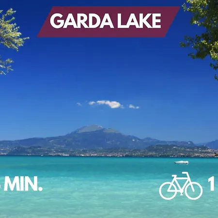 Garda View House - 1min From - Wifi - Ac *