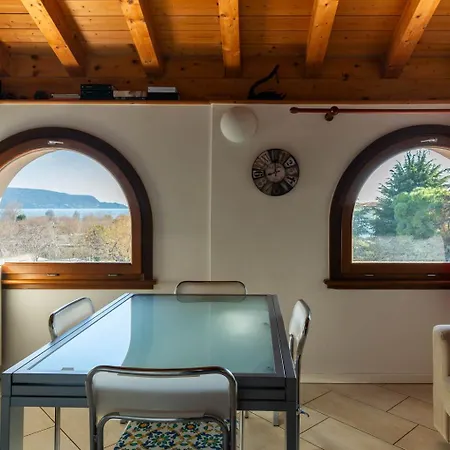 Garda View House - 1min From - Wifi - Ac * 托斯科拉诺-马德尔诺
